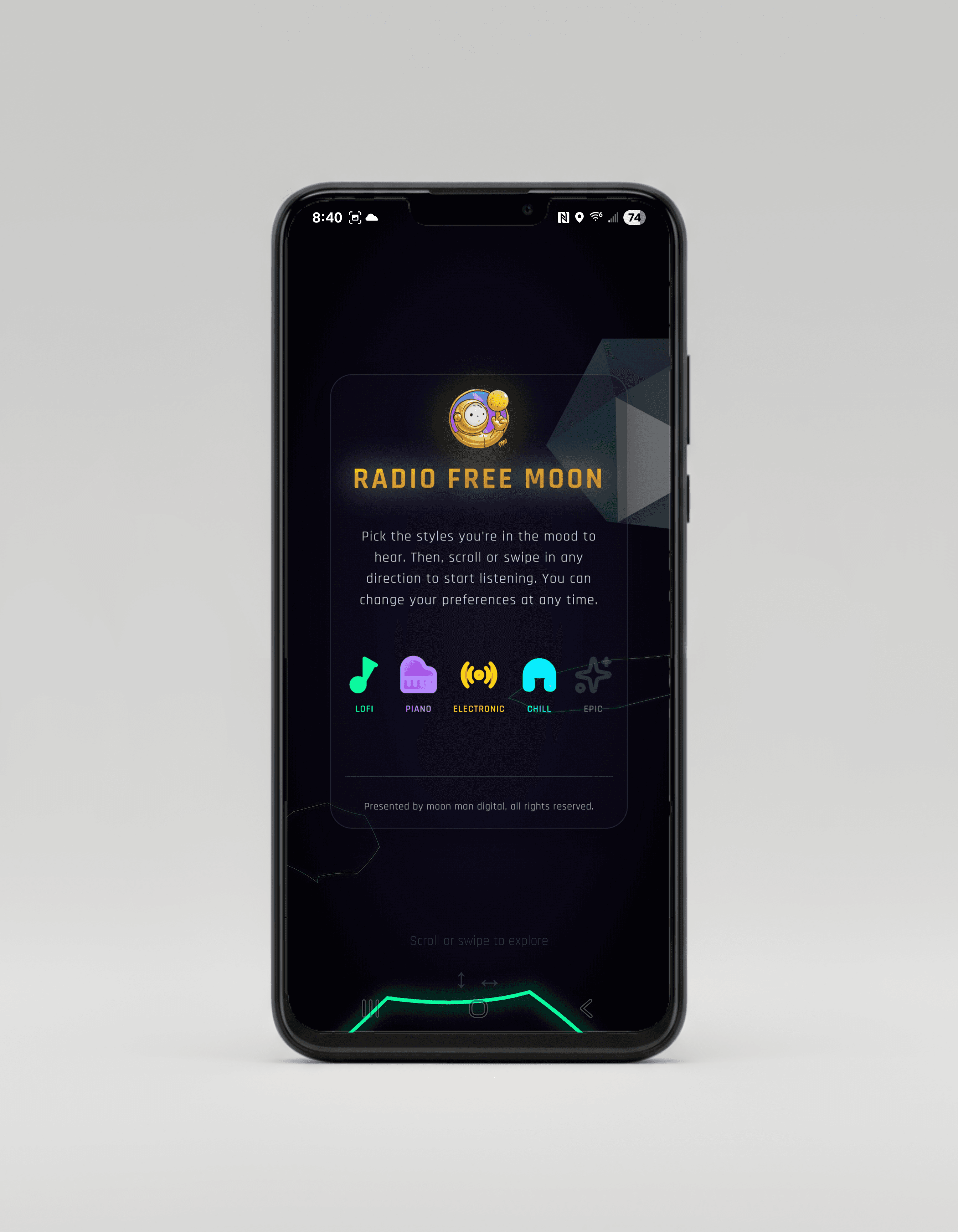 Radio Free Moon Screenshot 2